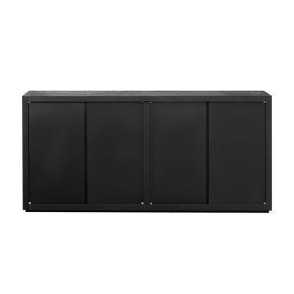 U-Style Sideboard with Ash Veneer Finish