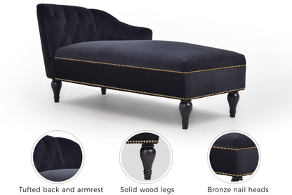 Velvet Cluster Lounge Chair Gray