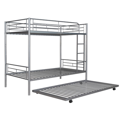 Twin Over Twin Bunk Bed White