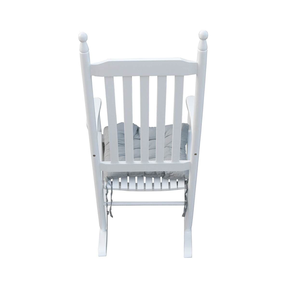 Wooden Porch Rocking Chair White