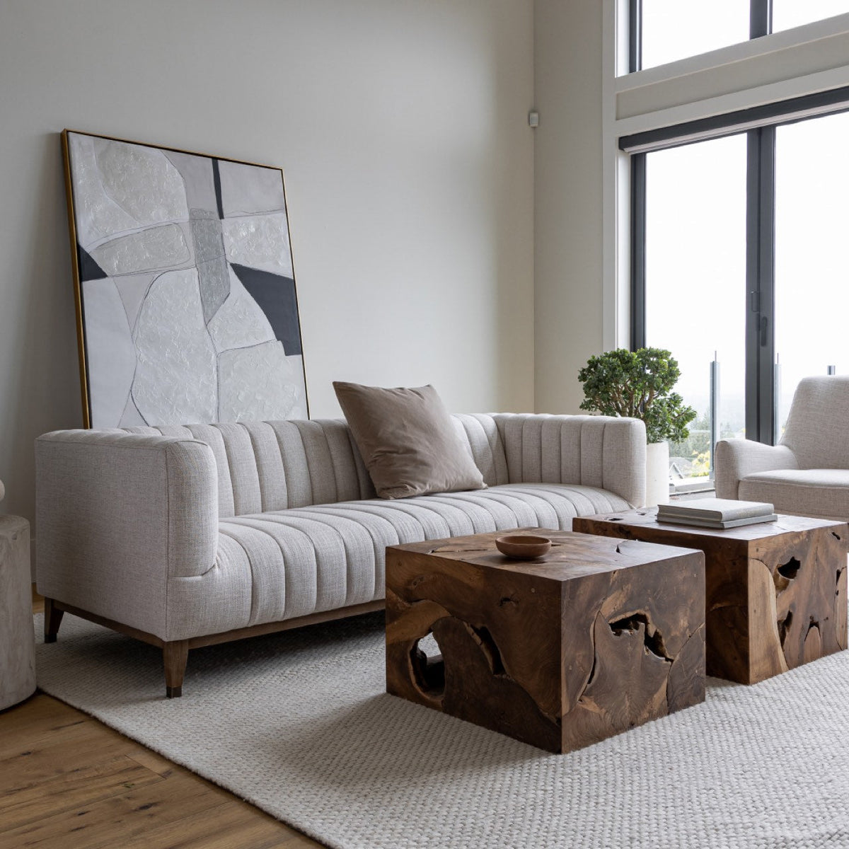 Elliot Condo Sofa - Cream