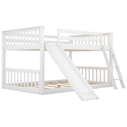 Full Bunk Bed White