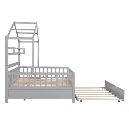Full House Bed Gray