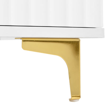 Luxury Storage Hall Bench with Gold Hooks Gray