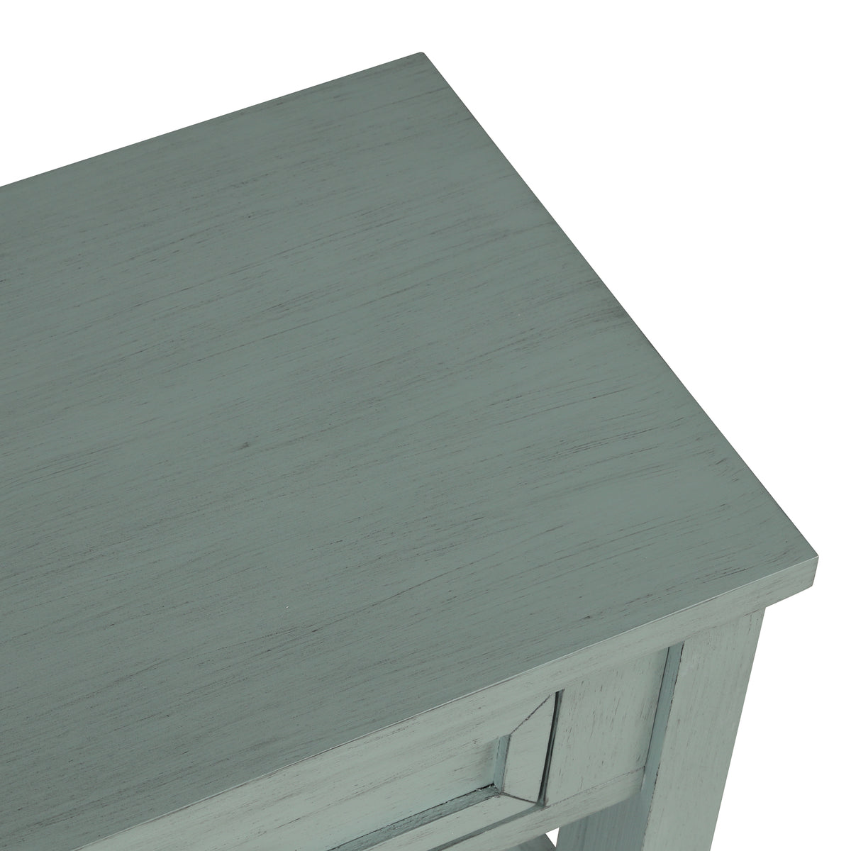 Farmhouse Console Table Blue