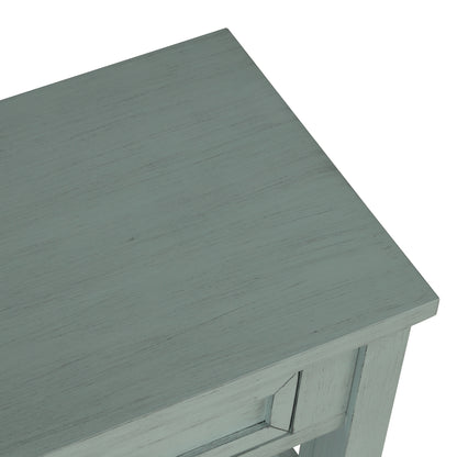 Farmhouse Console Table Blue