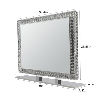 LED Crystal Mirror Vanity Light