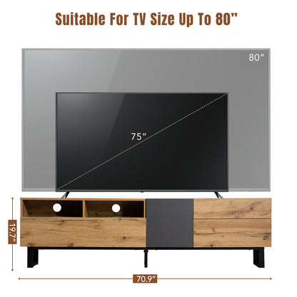 Slimline Modern TV Stand – 80”