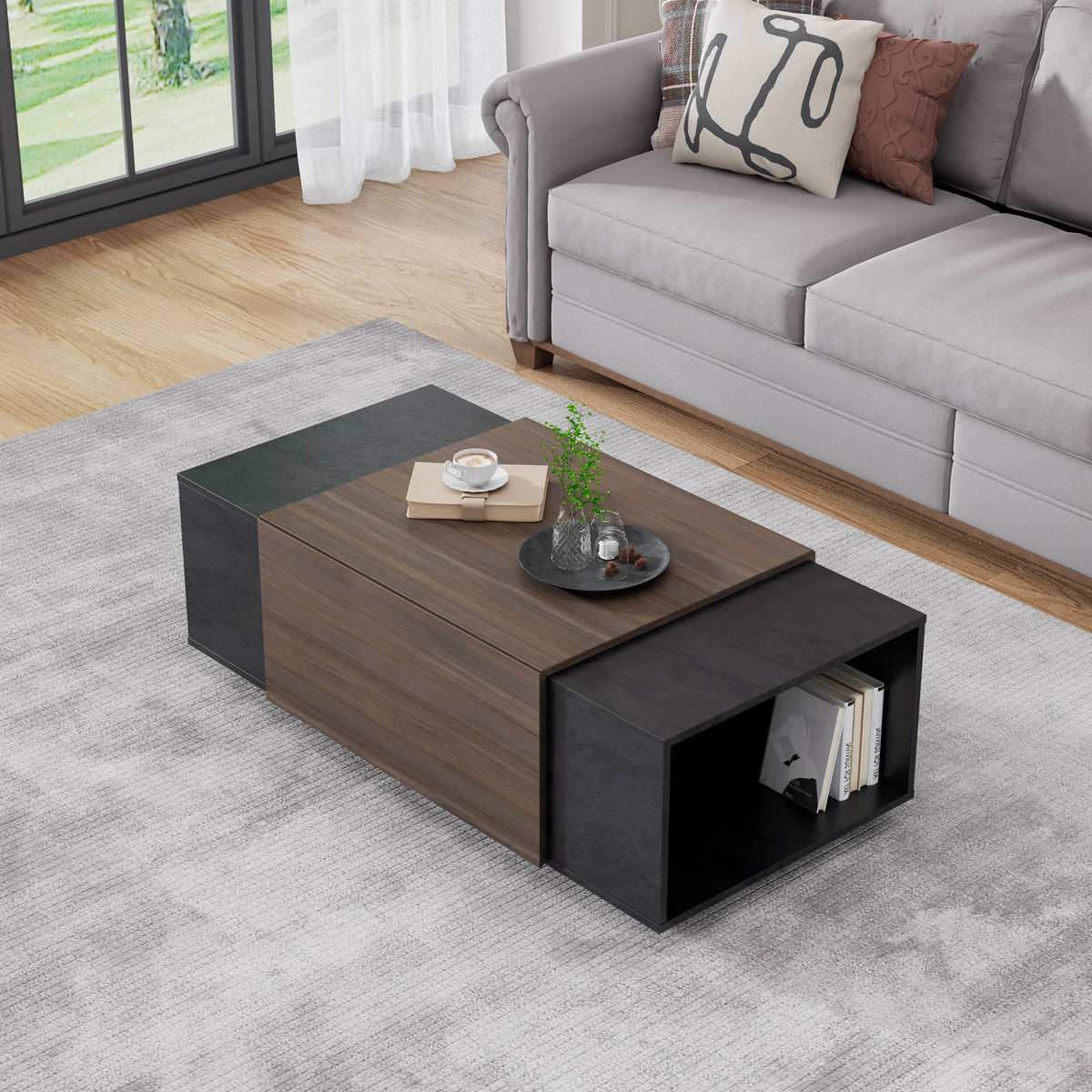 Farmhouse Coffee Table Armando Black