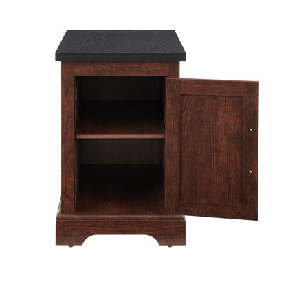 Farmhouse Nightstand – Oak Finish