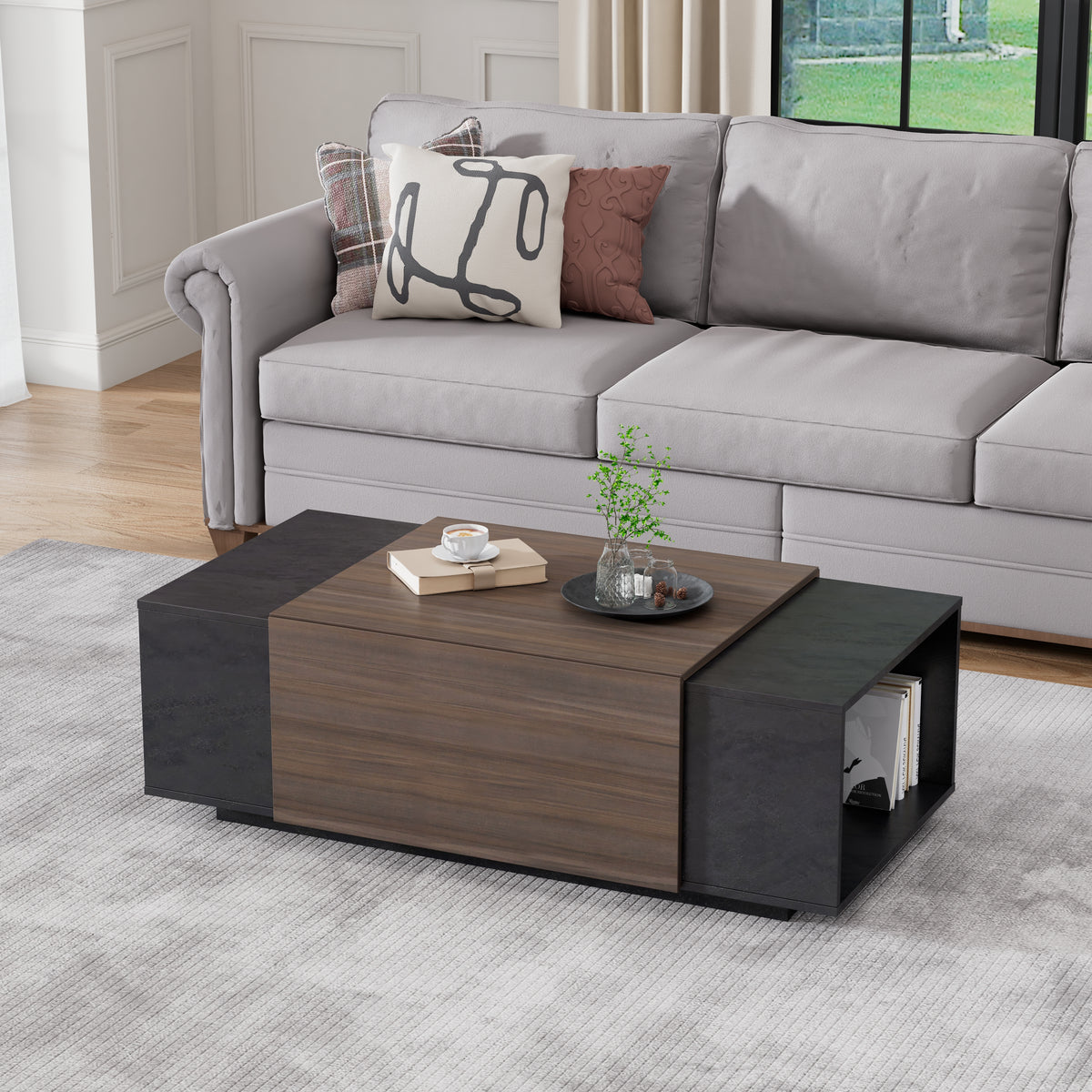 Farmhouse Coffee Table Armando Black