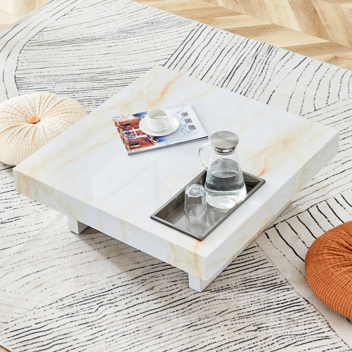 Modern Coffee Table Wood Finish