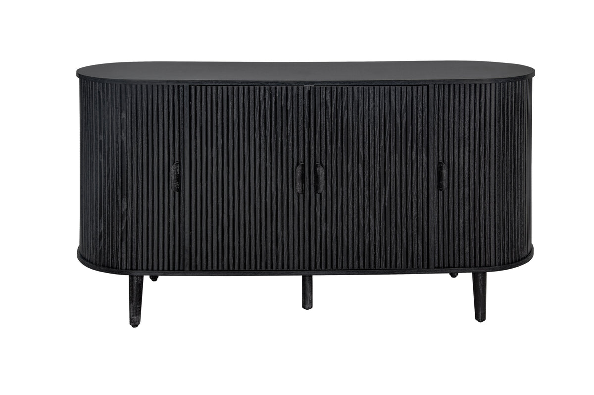 4-Door Accent Cabinet with TV Stand Storage