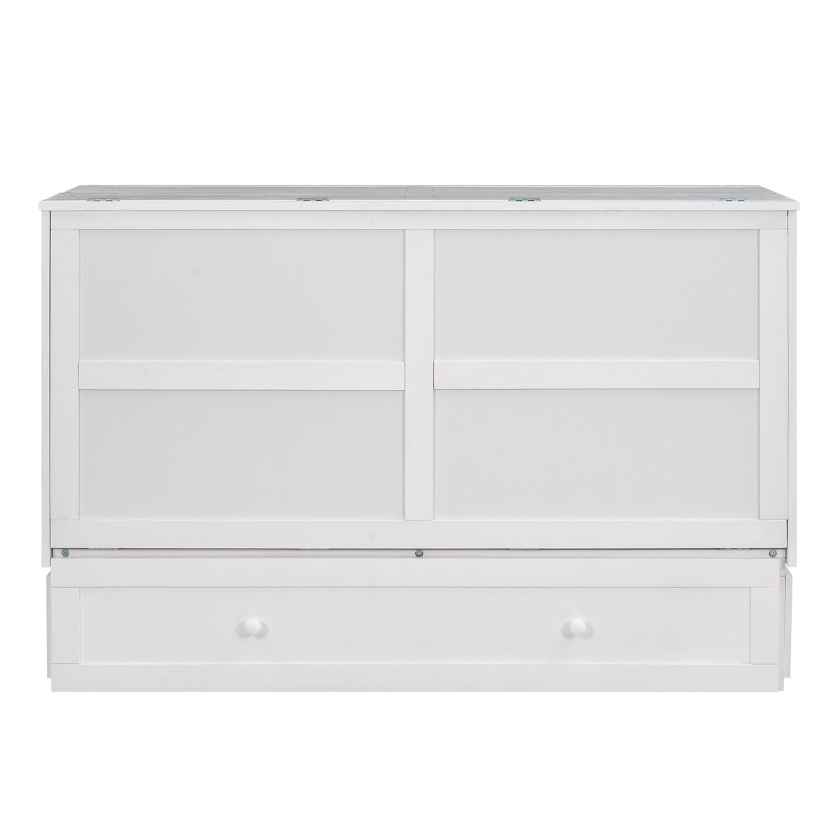 Queen Murphy Bed White