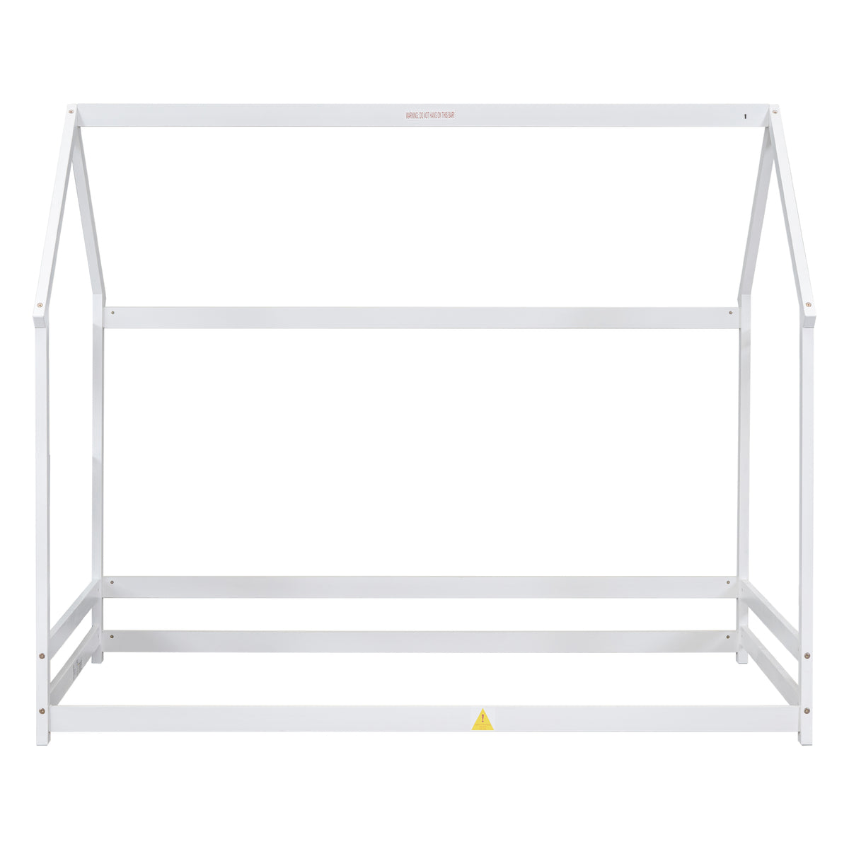 Twin House Bed White