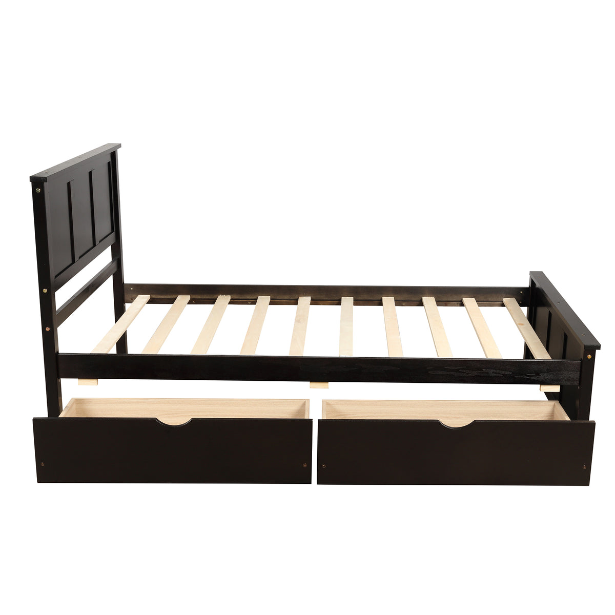 Twin Storage Bed Espresso
