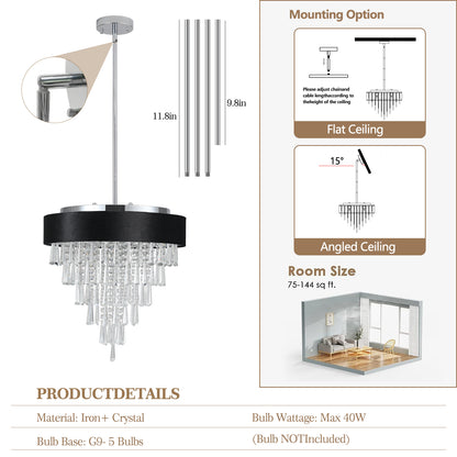 Crystal Round Chandelier