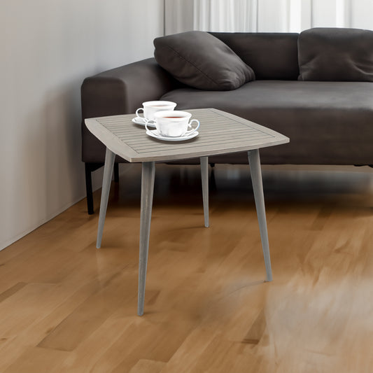 Acacia Dining Table for Outdoor Spaces Gray