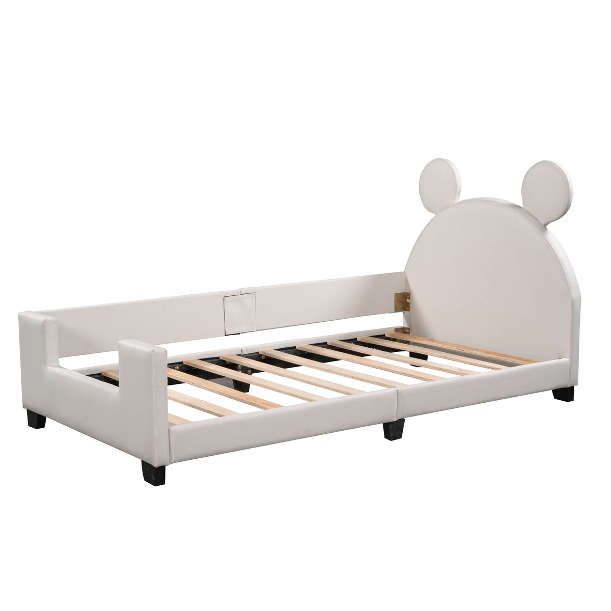 Twin Upholstered Daybed White