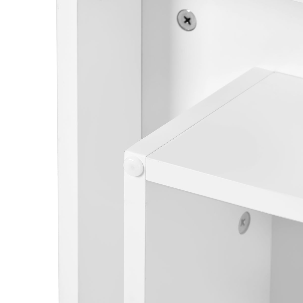 On-Trend White Gloss Coffee Table with LED Lights