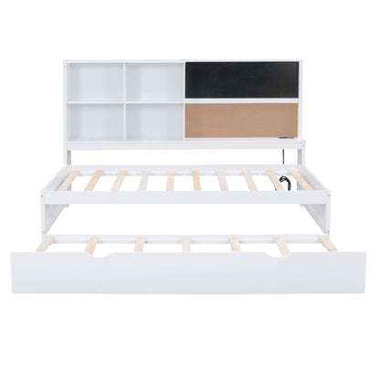 Twin Daybed with Storage White