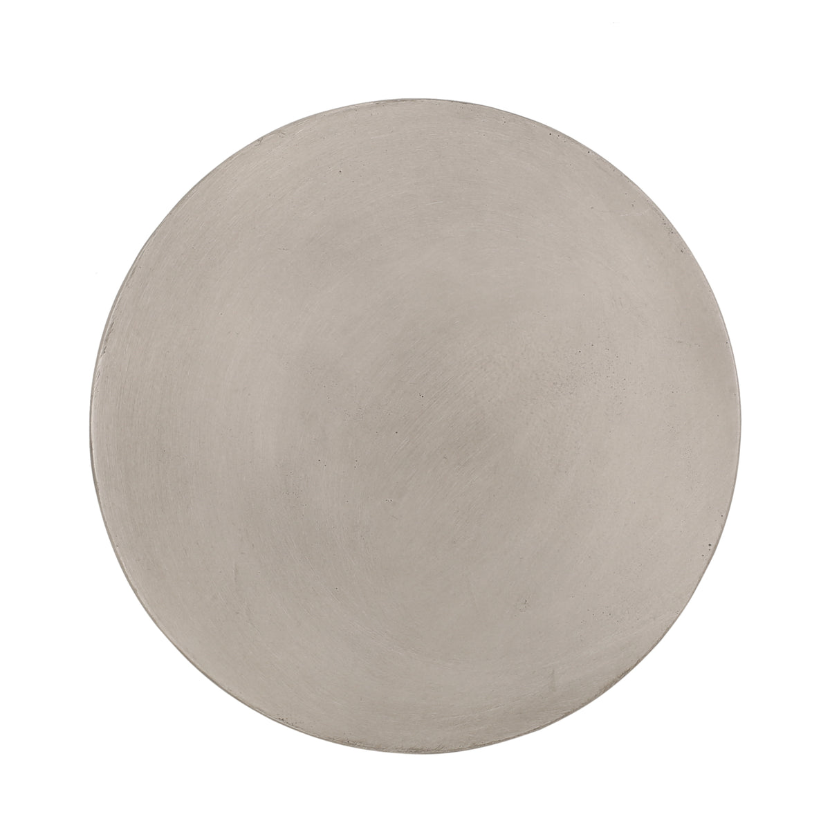 Concrete Accent Side Table – Light Gray