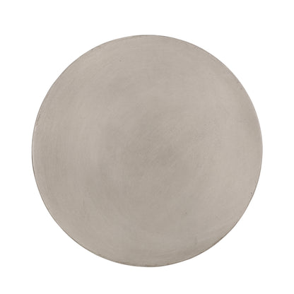Concrete Accent Side Table – Light Gray