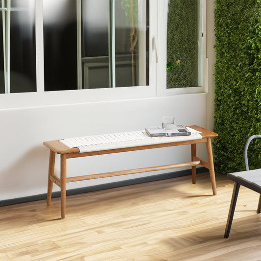 Natural Oak Dining Bench