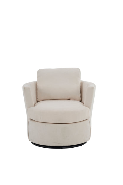 Rotating Club Chair Beige