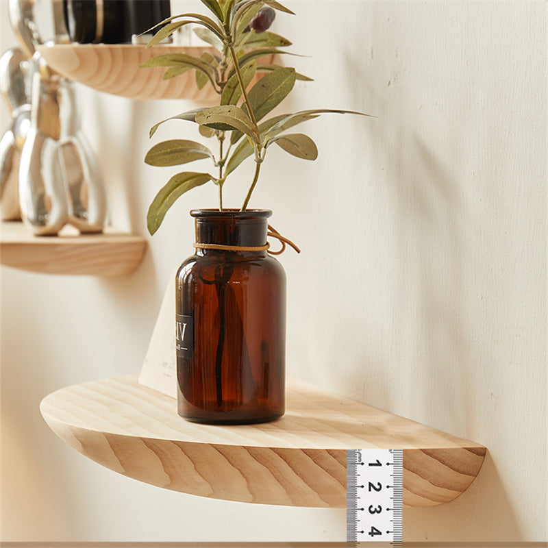 Semicircle Wall Shelf Display Stand