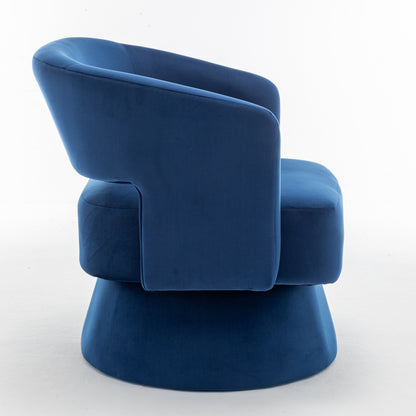Velvet Swivel Club Chair