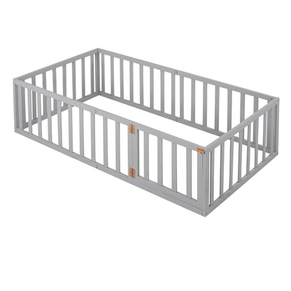 Twin Wood Daybed Gray