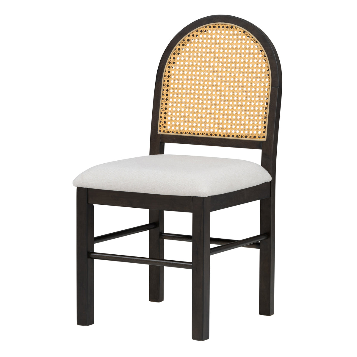 Retro Dining Set (5 pcs) – Espresso Finish