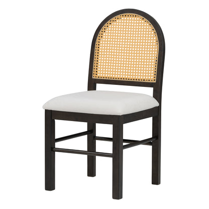 Retro Dining Set (5 pcs) – Espresso Finish