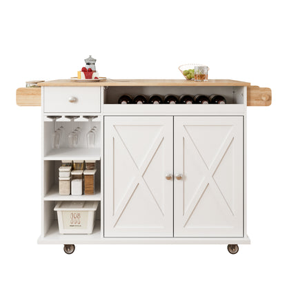 Kitchen Island Cart White Oak
