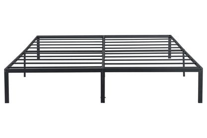 King Size Metal Bed Frame Gray