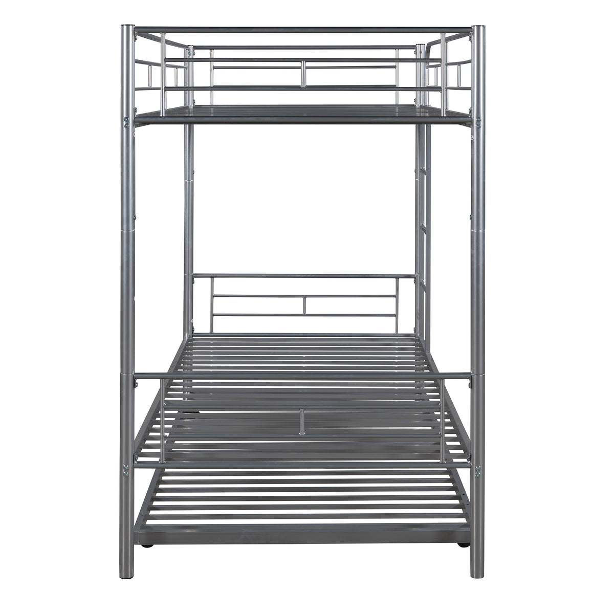 Twin Over Twin Bunk Bed White
