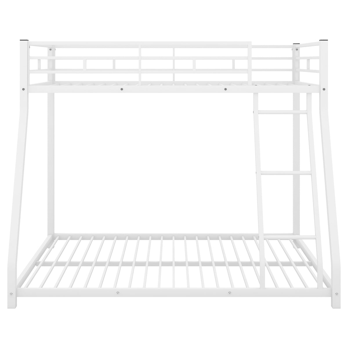 Metal Bunk Bed White