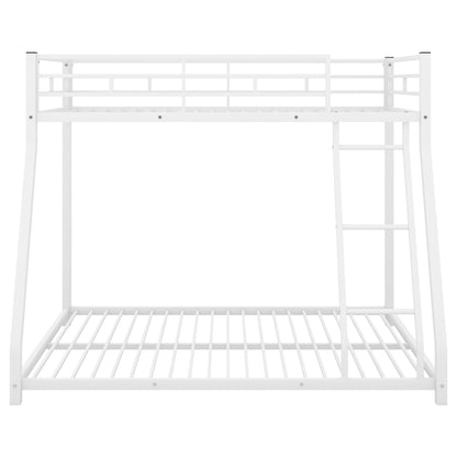 Metal Bunk Bed White