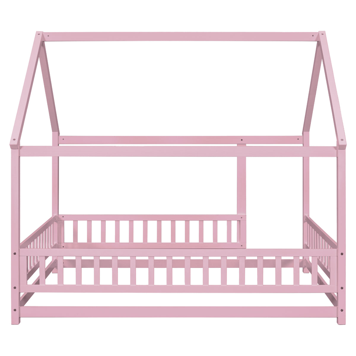 Full Floor Bed Pink