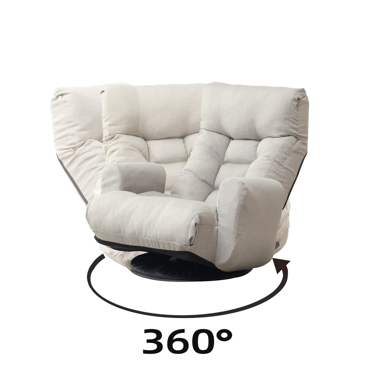 Adjustable Lounge Sofa Chair Gray