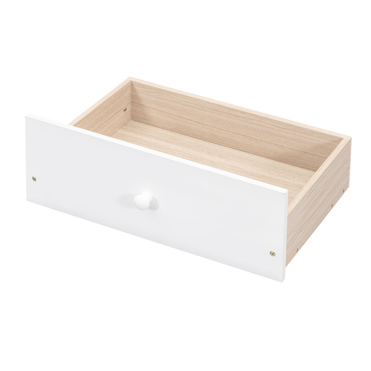 Full Storage Bed White
