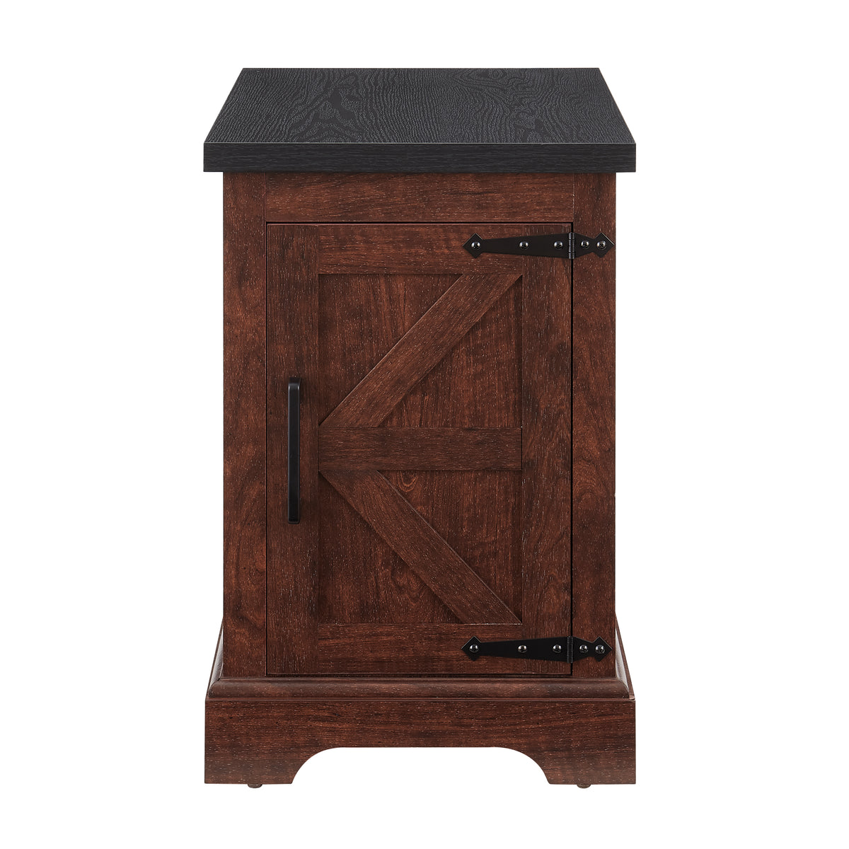 Farmhouse Nightstand – Oak Finish