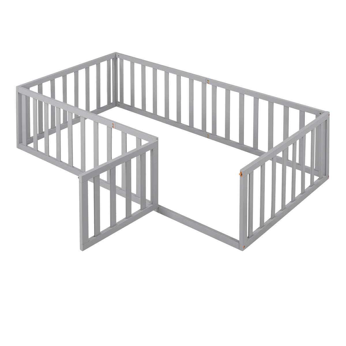 Twin Wood Daybed Gray
