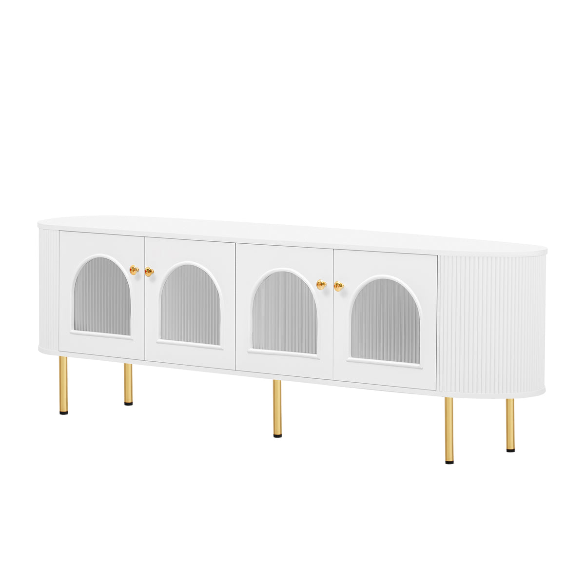 Modern TV Stand White