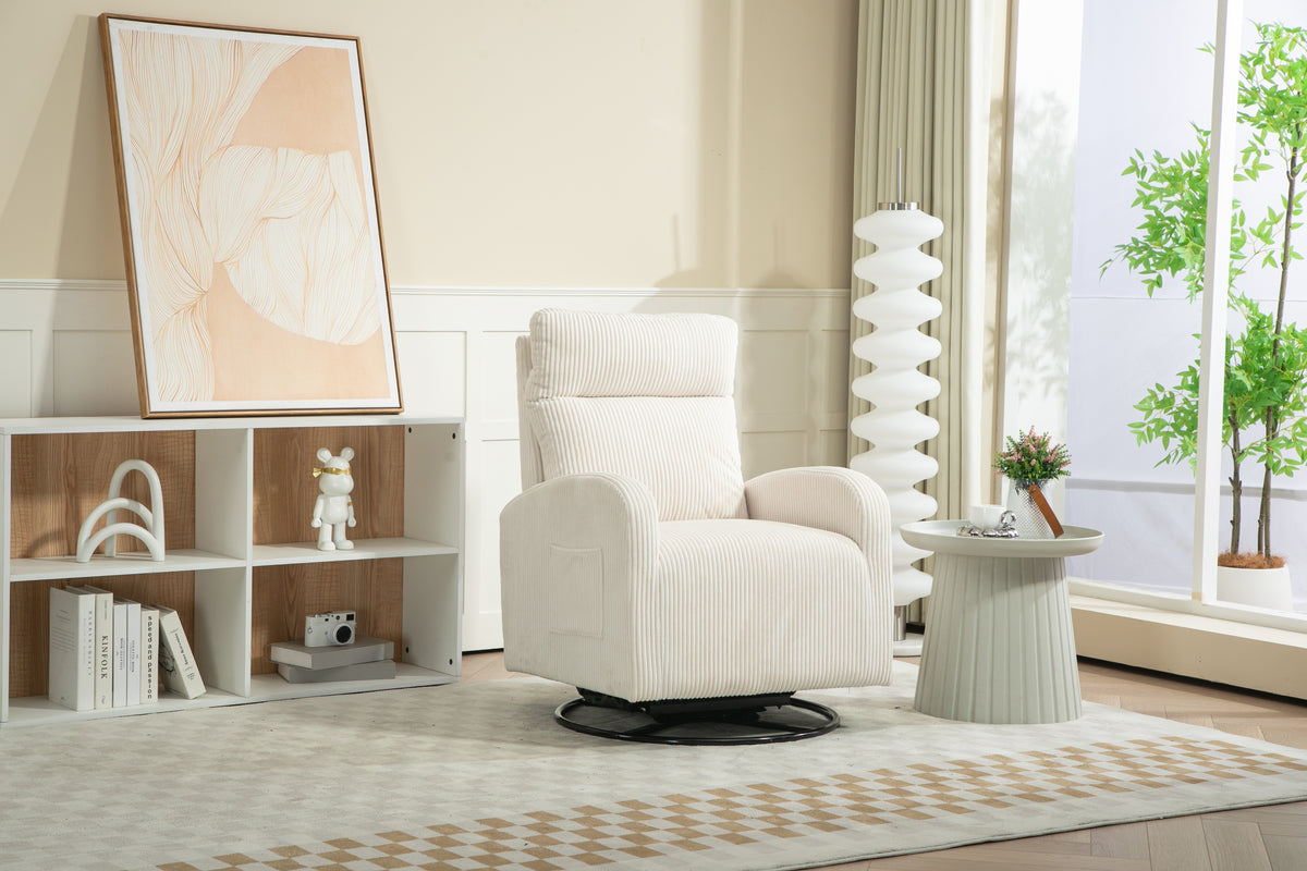 JaDa Rocking Chair Fabric Beige