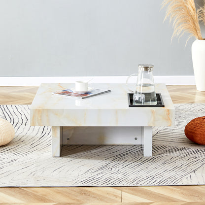 Modern Coffee Table Wood Finish