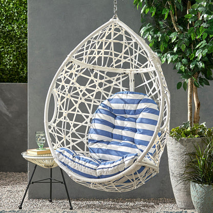 Marlin Hanging Egg Chair – Natural Rattan