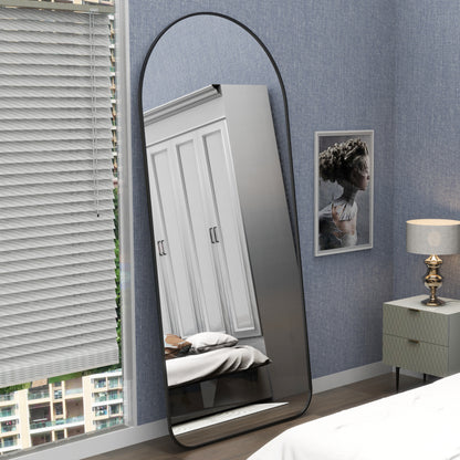 Oversized Full Body Mirror Black