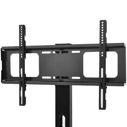 Rustic Brown TV Console – 65” Wood & Glass